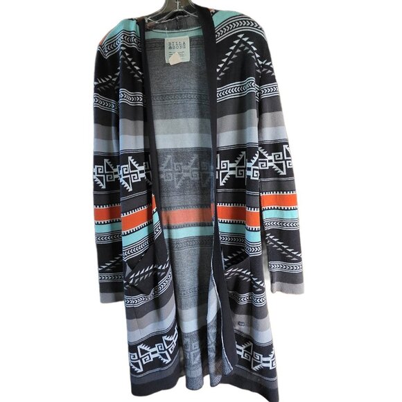 Billabong Sweaters - Billabong Aztec Multi colored Cardigan - sz S